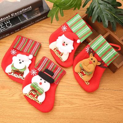 China Christmas Stockings Factory Gift Canvas Decoration Jars 2021 Stockings Burlap Christmas Stocking Blanks for sale