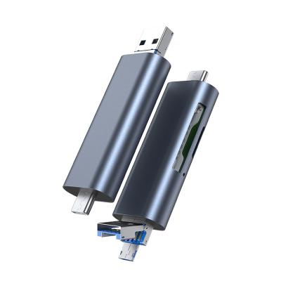 China High quality OTG USB C and Micro USB to USB 2.0 Cardreader E012 for sale