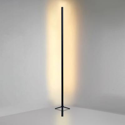 China Modern Corner Floor Lamp With Remote RGB Color Changing Dimmable 56