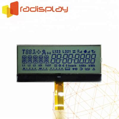 China Custom OEM 6 Digit 7 Segment Energy Meter LCD Display Module RPYLCD-125031 for sale