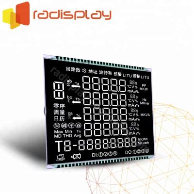 China Segment Custom LCD Display For Flow Energy Meter 3.8