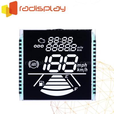 China 7 Segment Electric Vehicle Motorcycle Tachometer LCD Display 2.8