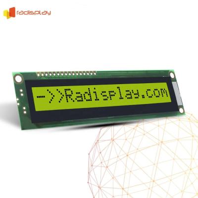 China 16 Characters x 1 Lines Display STN Green ST7066 ST7065 Liquid Crystal Single Line 16x1 LCD Display Module for sale