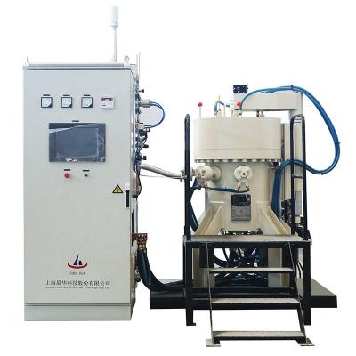 China Machinery Repairs Workshop Accurate Temperature Control 5MPa Top Loading Unloading Vacuum High Temperature Nitride Gas Pressure Sintering Furnace for sale