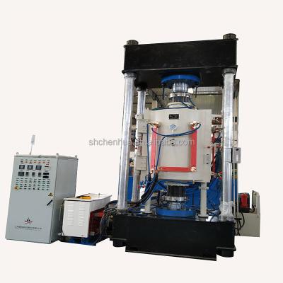 China Machinery Repairs Workshop 200T Side Graphite Heating Supper High Temperature Atmosphere Hot Press Loading Sintering Furnace for sale