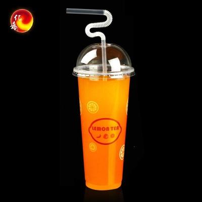 China 600ml Disposable Porcelain Nice Cheap Cold Drinks Alibaba Plastic Cup for sale