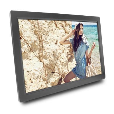 China Cheap digital clock factory price photo frame large 18.5 inch large size digital photo frame digital photo frame for sale