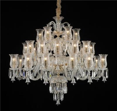 China Modern Chandelier Crystals For Crafts Baccarat Crystal Chandelier Egyptian Crystal Chandelier for sale