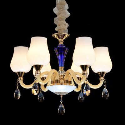 China Retail Store Hot Glass Lamp Crystal Chandelier For Living Room for sale