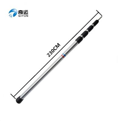 China QIYUN 4 Section 250CM Eco - Friendly Telescoping Aluminum Tubing For Tent for sale