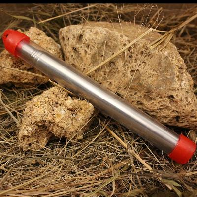 China High Efficient Collapsible Tiny Outdoor Blow Torch Blow Tube Mouth Blow Torch Camping Fire Blowing Stick Fire Tube Blowing Stick for sale