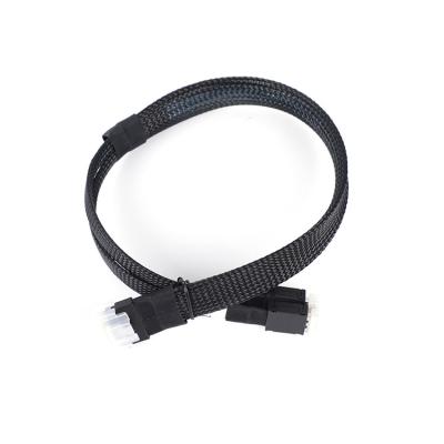 China Telecom MINI SAS Communication CABLE Slimsas sff8654 8I Oculink SFF8611 4I*2 Data Cable for sale