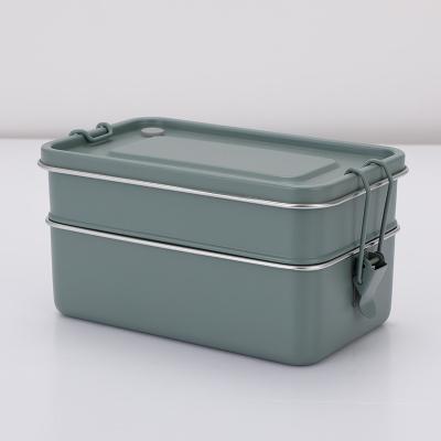 China Steamable SUS304 Kitchen Stainless Steel Food Storage Container Leakproof Eco-Friendly Food Bowl Stainless Steel Food Container BPA Free for sale