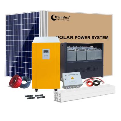 China home pure sine wave off grid 96v 220v 8kw 10kw torloidal inverter 10kw sistema de paneles hybrid solar for sale