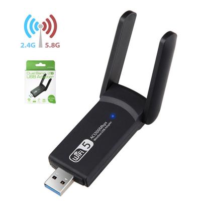 China 2dBi LAPTOP antenna comfast usb ethernet adapter realtek rtl8812 wifi display dongle micro network card for sale