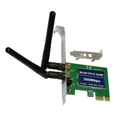 China For router 2.4Ghz 300mbps PCIE network card wifi receiver repeater router wireless module for sale