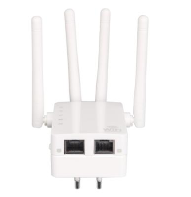 China 1200mbps Wifi Repeater Booster For Outdoor TV Repeater UN-WRN08 Dual Band Wifi 500 Meters for sale