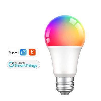 China Hotel Tuya Wifi Light Bulb Wireless Remote Smart Zigbee Bulb Voice Control Alexa wifi LED bulb for sale