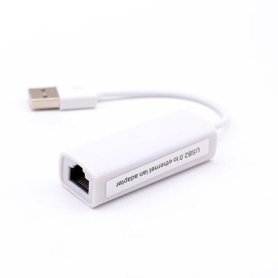 China LAPTOP mini usb2.0 male to rj45 balanced video transformer adapter 100Mbps/1000Mbps for sale