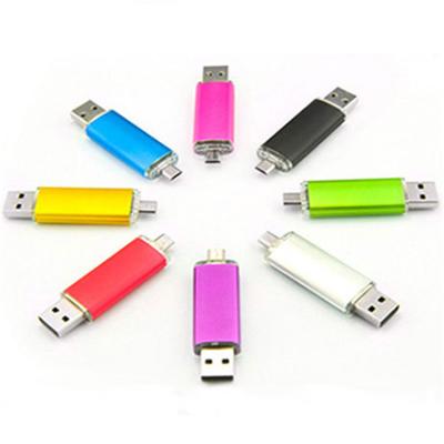 China Fast Speed ​​Plastic USB Flash Drives 16GB 32GB 64GB 254GB 128GB OTG USB Flash Drive For Smartphone Laptops for sale