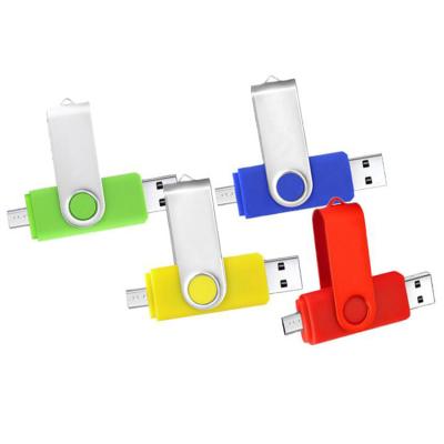 China Plastic Portable 64GB Flash Drive USB 2.0 Swivel USB Flash Drive 8GB 16GB 32GB For Android Mobile Phone Computer for sale