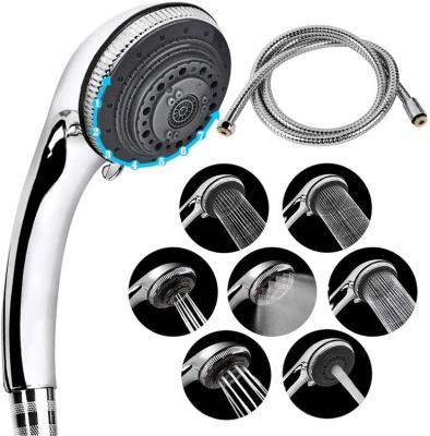 China Non-diverting 7 Large Fashion Settings Luxury Shower Heads, With Hand Held Spray High Pressure Shower Head for sale