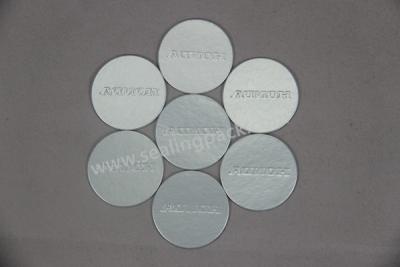 China die-stamped induction liner (for PE bottle cap sealing wad, induction sealing liner) for sale