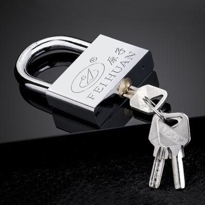 China Iron amazon candado chrome plated iron atomic key padlock for sale