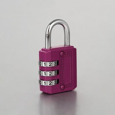 China Free samples of Amazon candado HB03 zinc alloy luggage lock padlock combination lock for sale