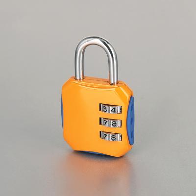 China Free samples Amazon candado zinc alloy luggage lock padlock combination lock HB29 for sale