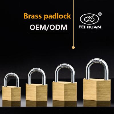 China Candado Factory Wholesale High Security Brass Padlocks 30mm High Security Brass Padlock for sale