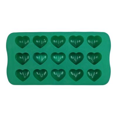 China Viable Meita House Heart Shape Candy Mold Silicone Chocolate Mold Cake Mold for sale