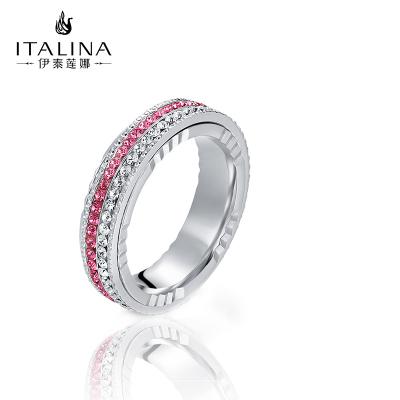 China Custom Spinner 925 Stainless Steel Sterling Silver Beads Women Spin Relief Comfort Fit Adjustable Men Anti Worry Ring for sale