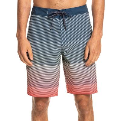 China Plus Size 2022 Small MOQ 4 Way Sublimation Quick Dry Private Label Stretch Printing Pattern Mens Board Shorts, Custom Swim Trunks For Men for sale