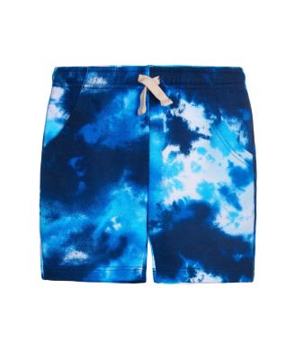 China Wholesale Plus Size Cotton Fabric Mens Tie Dye Fleece Shorts for sale