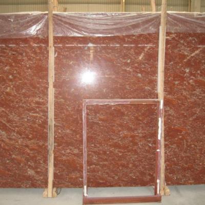 China Modern Rosso Francia Marble Slabs and Tiles, Red Marble from France for sale