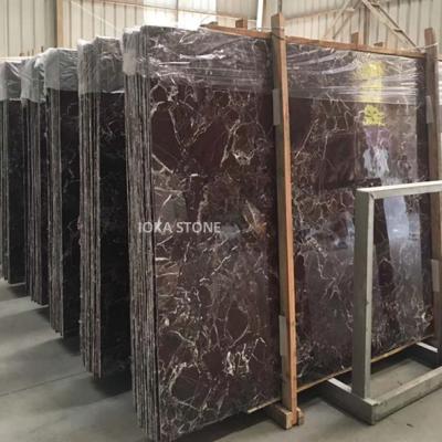 China Modern dark purple rosso marble stone lepanto lilac purple marble countertops for sale