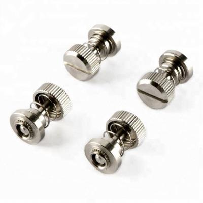 China factory price custom pan hardware fastener pan factory prices shenzhen nongbo machining panel fastener spring loaded captive screw for sale