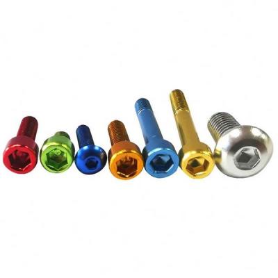 China M3.2 M4 M5 Alu Pan Aluminum Button Hea Screw 20Pcs/lot Head Cap With Double Stripes 28Mm Drywall Furniture for sale