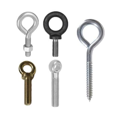 China Din580 Jis Stainless Steel Bent Eye Bolt Size 4Mm Large 1168 M100 M22 Blue Galvanized Brass Brian Expansion Bronze Bolts C15 M10 for sale