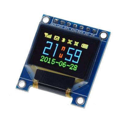 China 7 Pin All Color 0.95 Inch 96x64 Resolution OLED Display Module SPI Connect 0.95 Inch OLED Module for sale