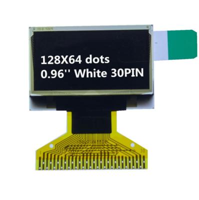 China Factory White 0.96 Inch OLED LCD Display 128X64 Dot Matrix Screen SSD1306Z 0.96 Inch White OLED for sale