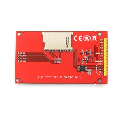 China Solskin 2.8inch 320*240 TFT 2.8 inch Touch LCD Display Module ILI9341 Driver SPI 4W Serial Port Display for sale