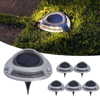 China Hot Sale Solar Powered Garden Earth Light Outdoor Lamp Led Solar Path Lights Garden Lighting For Yard Driveway Lawn Pathway for sale