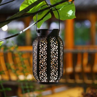 China Best Large Solar Garden Lanterns Outdoor Hanging Lawn Light Unique Solar Lantern for sale