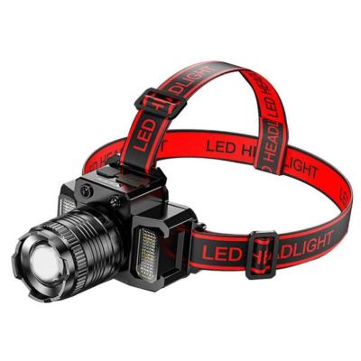 China Good quality modern outdoor cob torch camping rechargeable led headlamp for sale