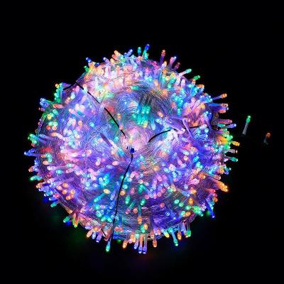 China String Light Holiday Lighting 200 LED Colorful Christmas Decorative Curtain String Light for sale