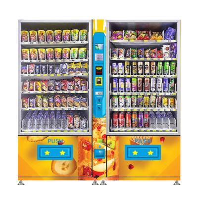 China Multipurpose Selling Vending Machines Smart Combo Snack With Screen for sale