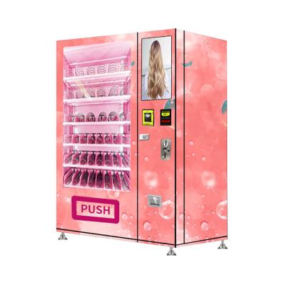 China 24 Hours Unattended Hair And Hair Extension Vending Machine Bundle 300-500 Bundles Of Products for sale