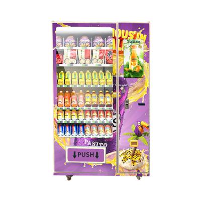 China Cabinet Foam Xiangwish Vending Machine For Drinks And Snacks for sale